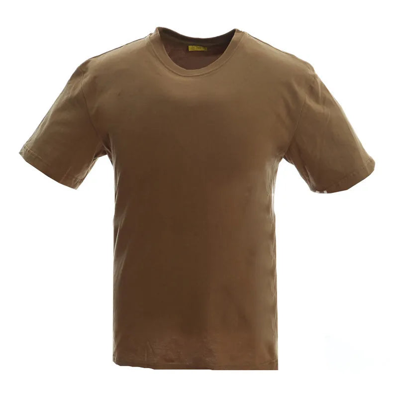 Men’s Tactical Hunting Tee – Breathable Cotton Shirt for Training & Outdoor Adventure