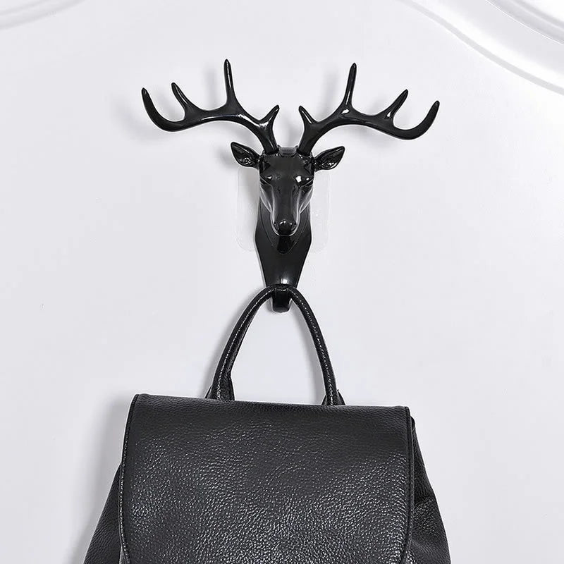 Vintage Deer Antler Wall Hook – Rustic Hunting Lodge Decor