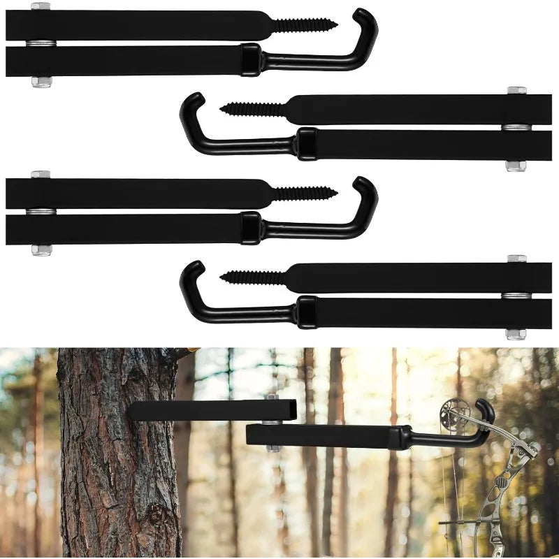 Tree Stand Bow Hooks – Multi-Purpose Archery Holders for Hunting & Outdoor Use
