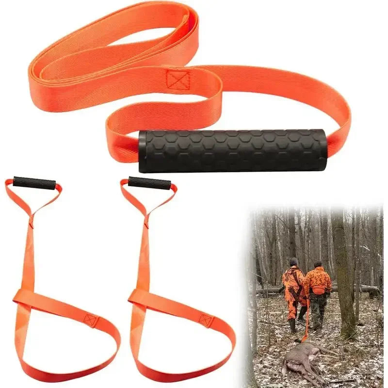 Durable Deer Drag Harness – Hunting Game Puller Belt with Handle
