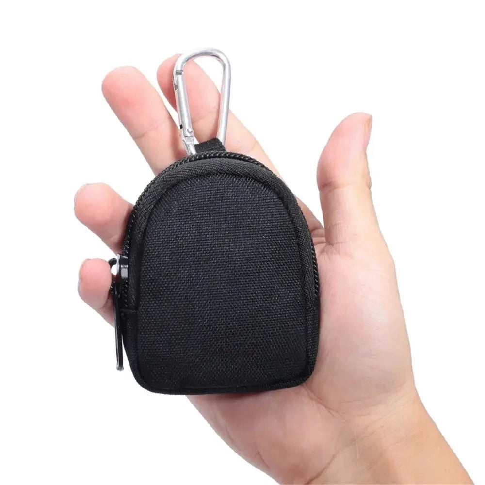 Tactical EDC Key & Coin Pouch – Zipper Wallet with Keychain for Outdoor Use