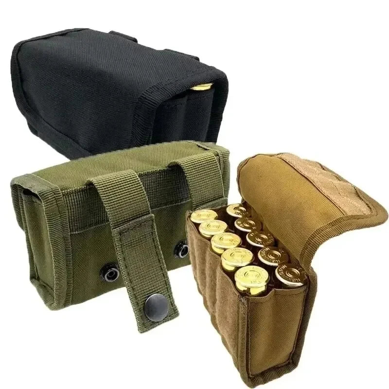 Tactical Ammo Waist Pouch – 10-Round Shell Holder