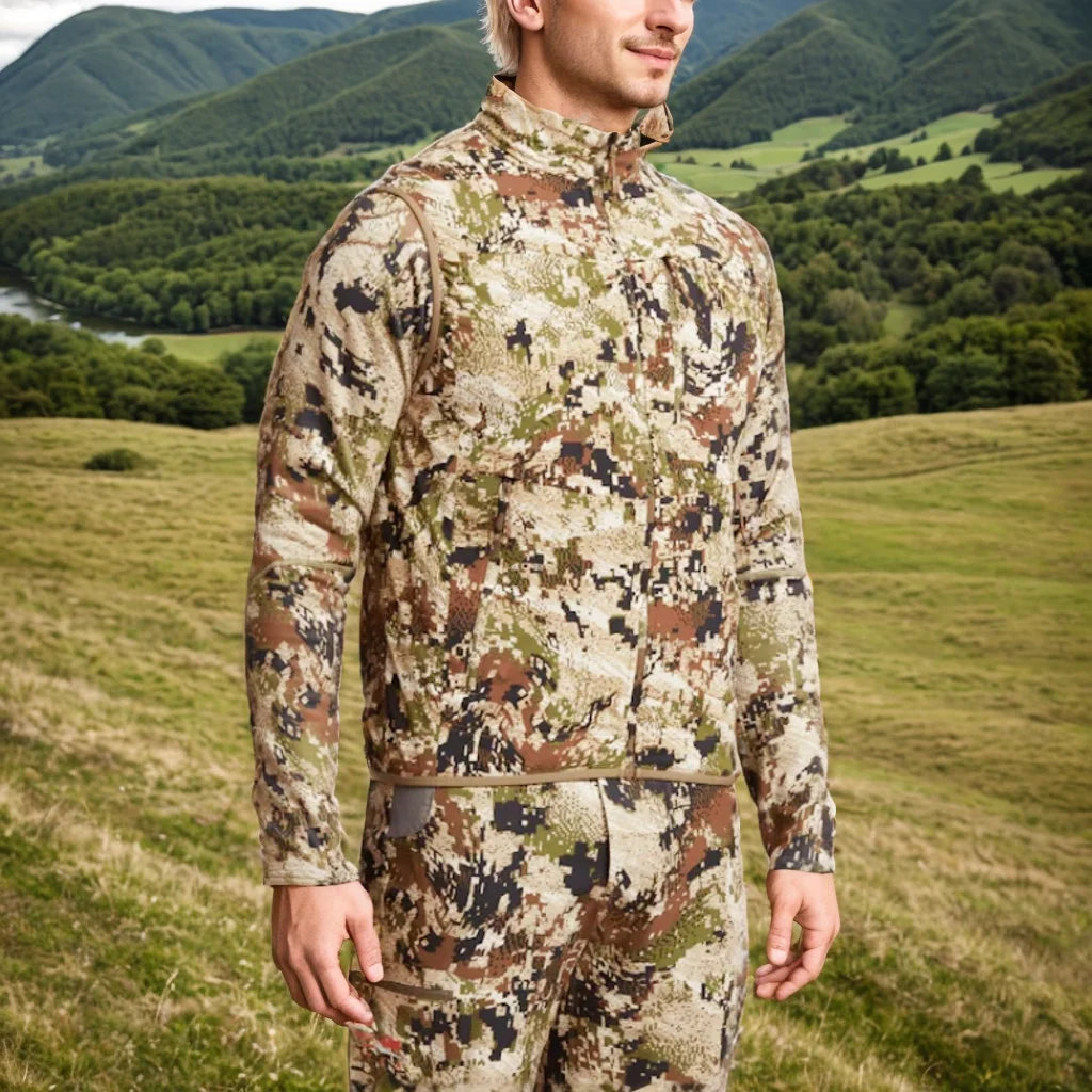Fall Winter Men's Fishing Camouflage Ambient 100 Vest Hunting Vest