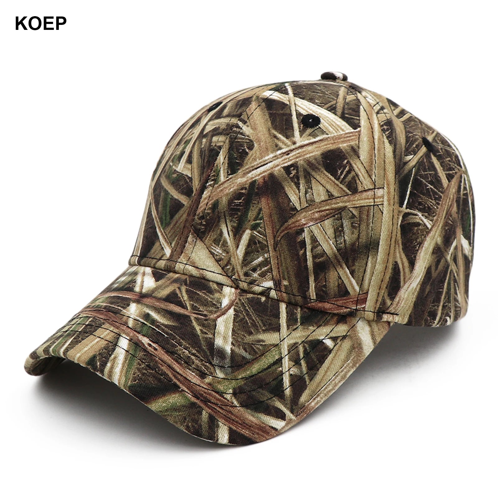 Men’s Camo Hunting Cap – Jungle Reed Snapback
