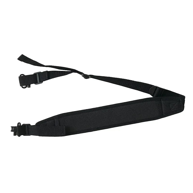 2-Point Adjustable Rifle Sling – Nylon Shoulder Strap with Swivels & Padding