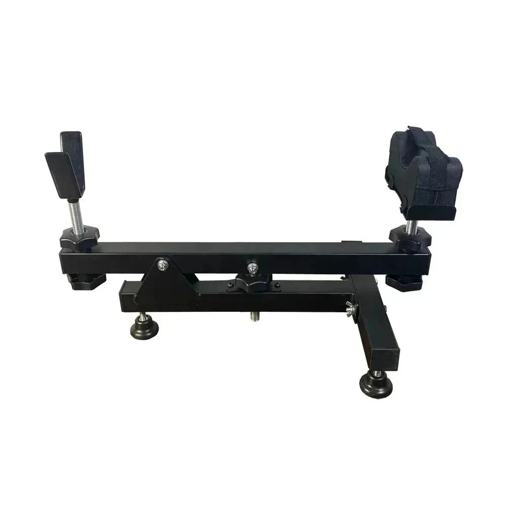 Steel Y-Shaped Rifle Rest – Aiming & Cleaning Support Stand for Hunting and Maintenance