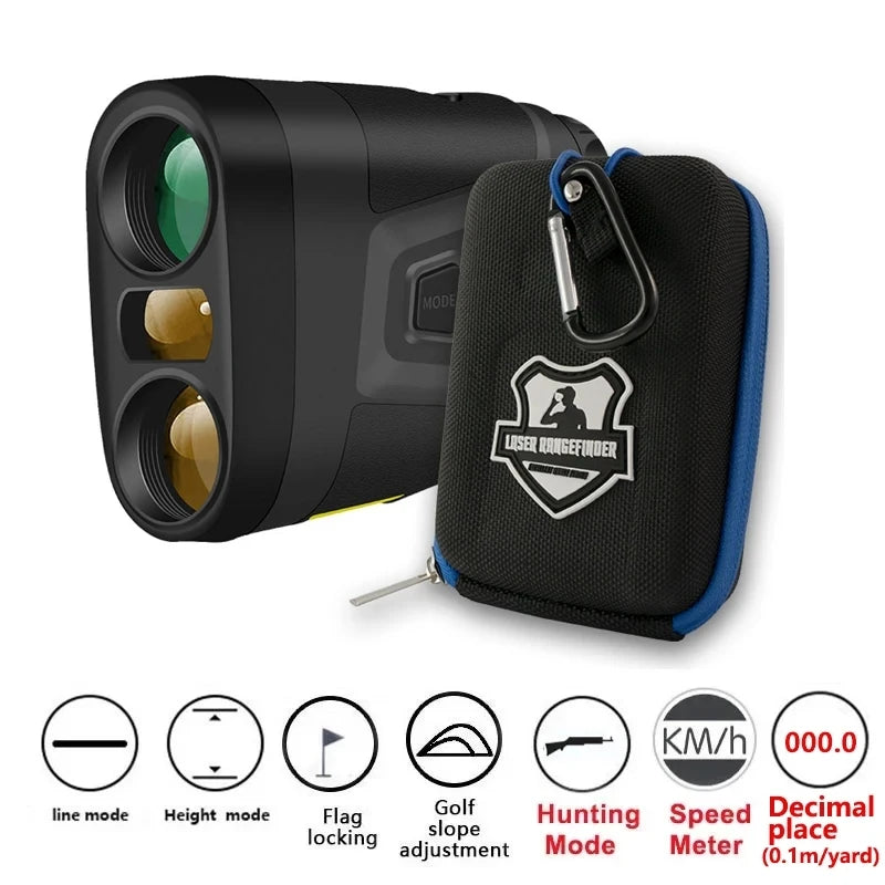 ARTBULL Laser Rangefinder – 1200M Hunting & Golf Distance Meter with Flag-Lock & Slope Adjustment