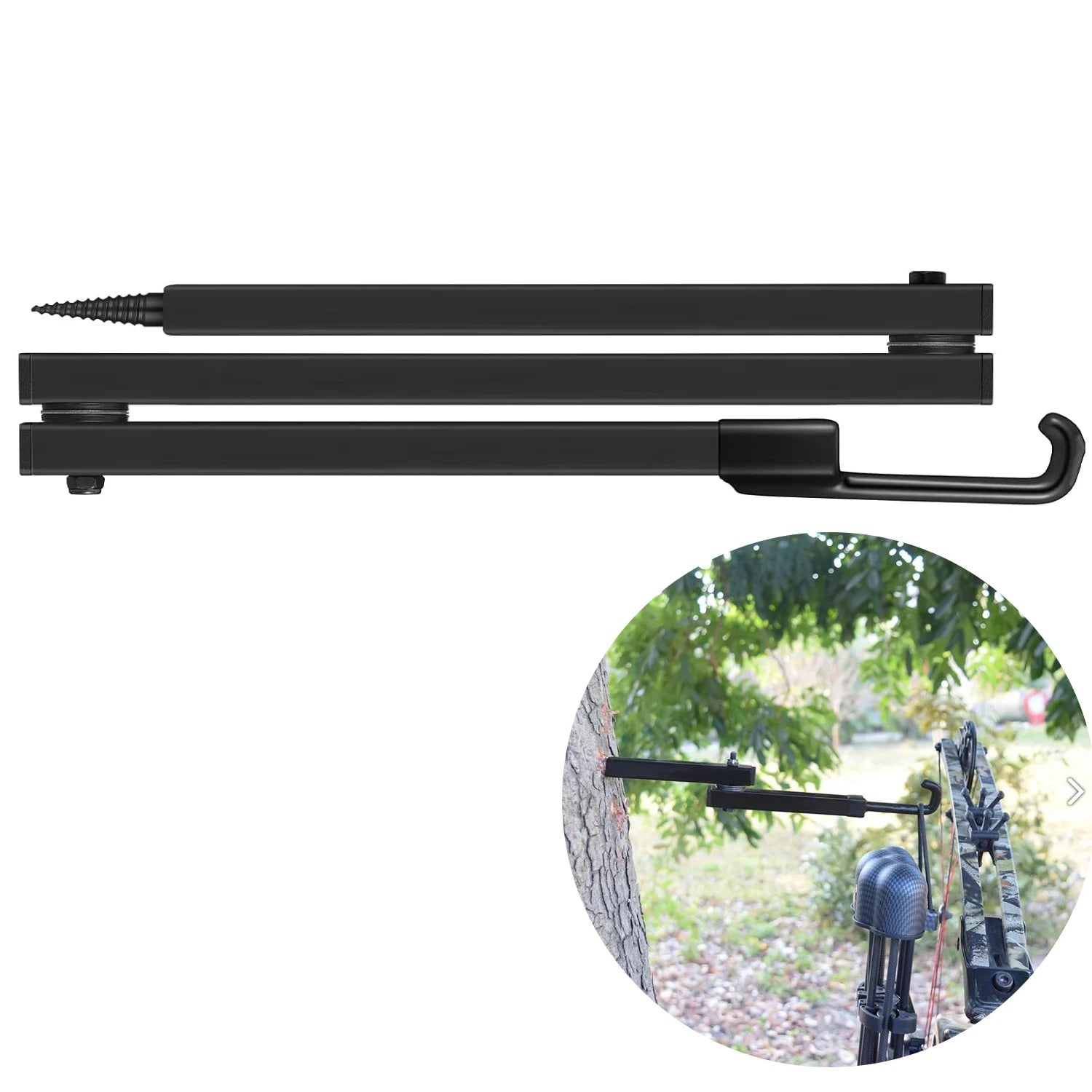 Tree Stand Bow Hooks – Multi-Purpose Archery Holders for Hunting & Outdoor Use
