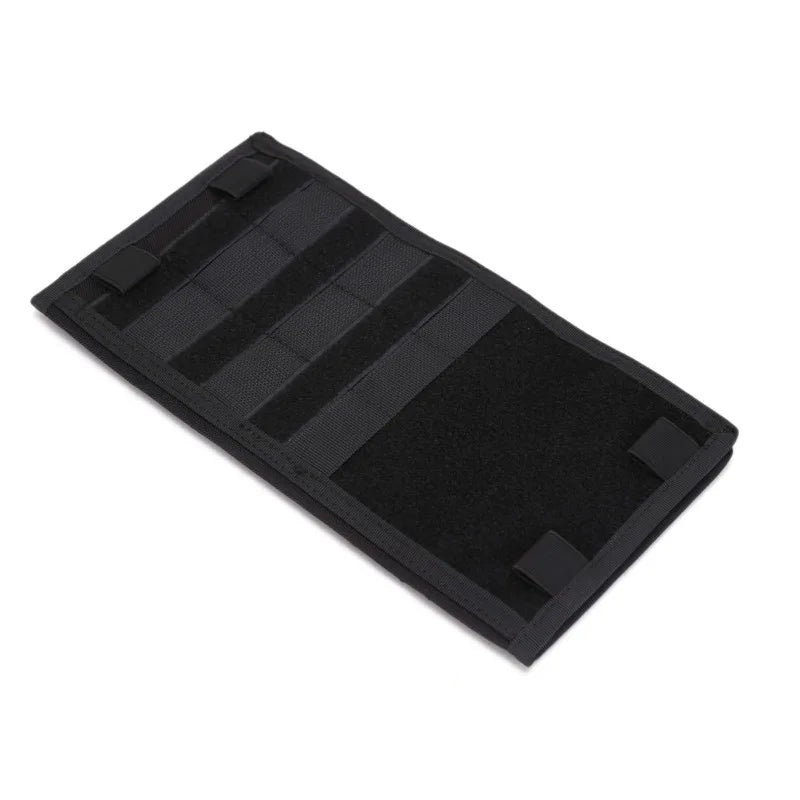 Tactical Vehicle Sun Visor Organizer Panel Double-sided Outdoor Sundries Storage Bag EDC Utility Tool Pocket Hiking Accessories
