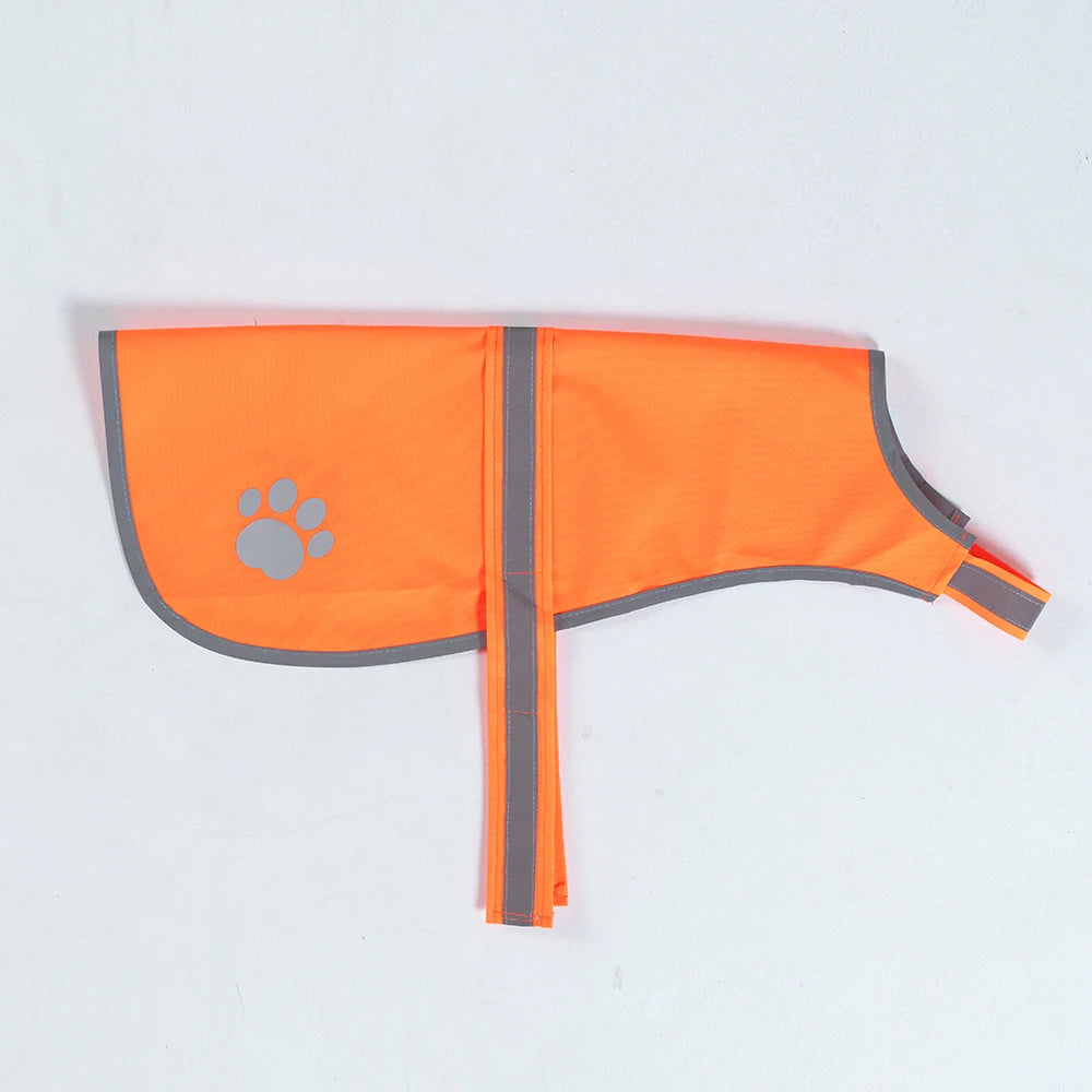 Dog Reflective Vest Fluorescent High Visibility Doggie Jacket