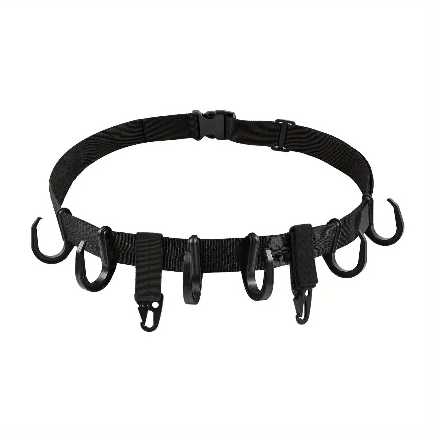 Tree Stand Gear Hanger Strap – Multi-Hook Accessory Holder for Hunting & Camping