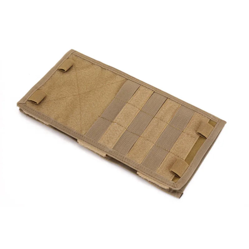 Tactical Vehicle Sun Visor Organizer Panel Double-sided Outdoor Sundries Storage Bag EDC Utility Tool Pocket Hiking Accessories