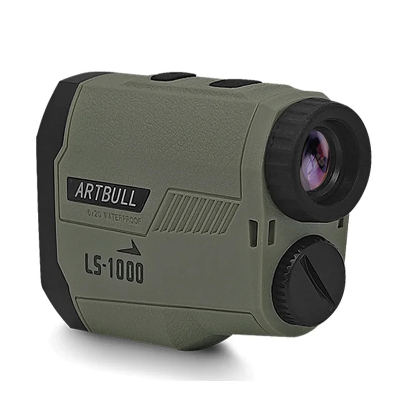 ARTBULL Laser Rangefinder – 1200M Hunting & Golf Distance Meter with Flag-Lock & Slope Adjustment