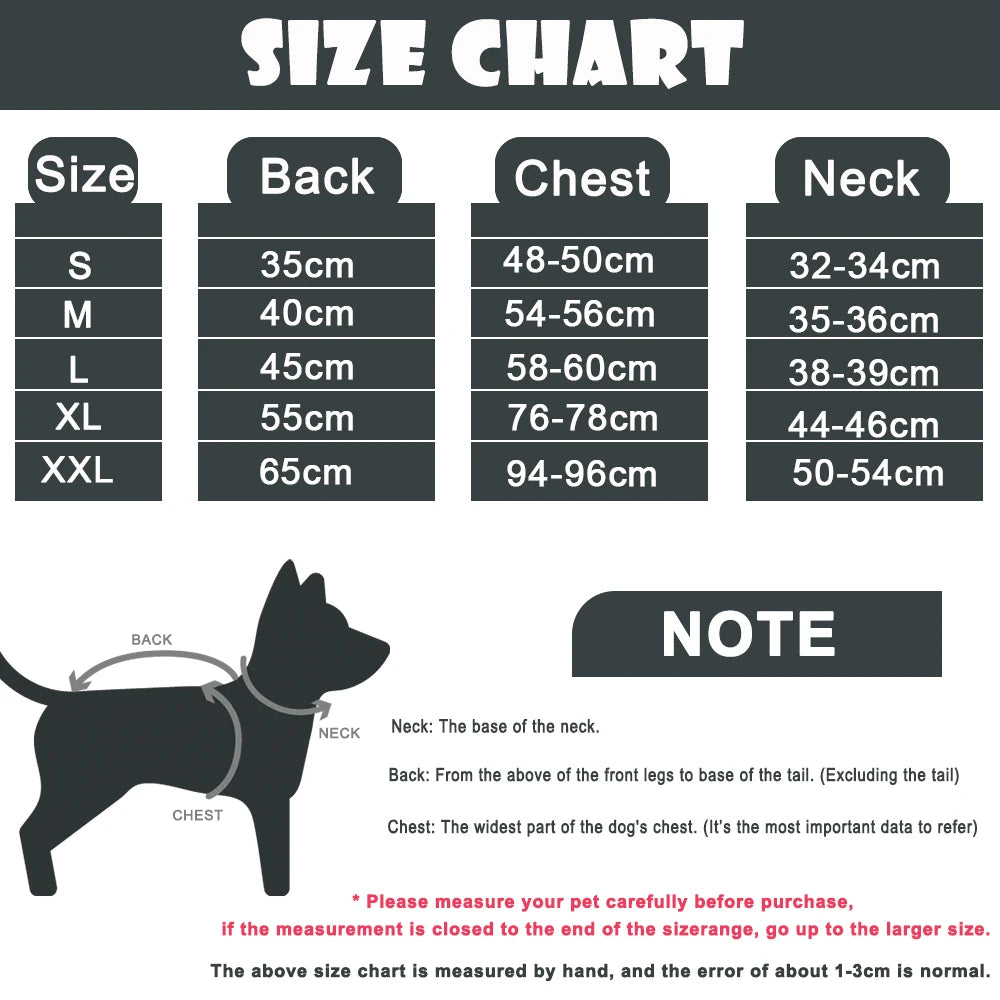 Dog Reflective Vest Fluorescent High Visibility Doggie Jacket