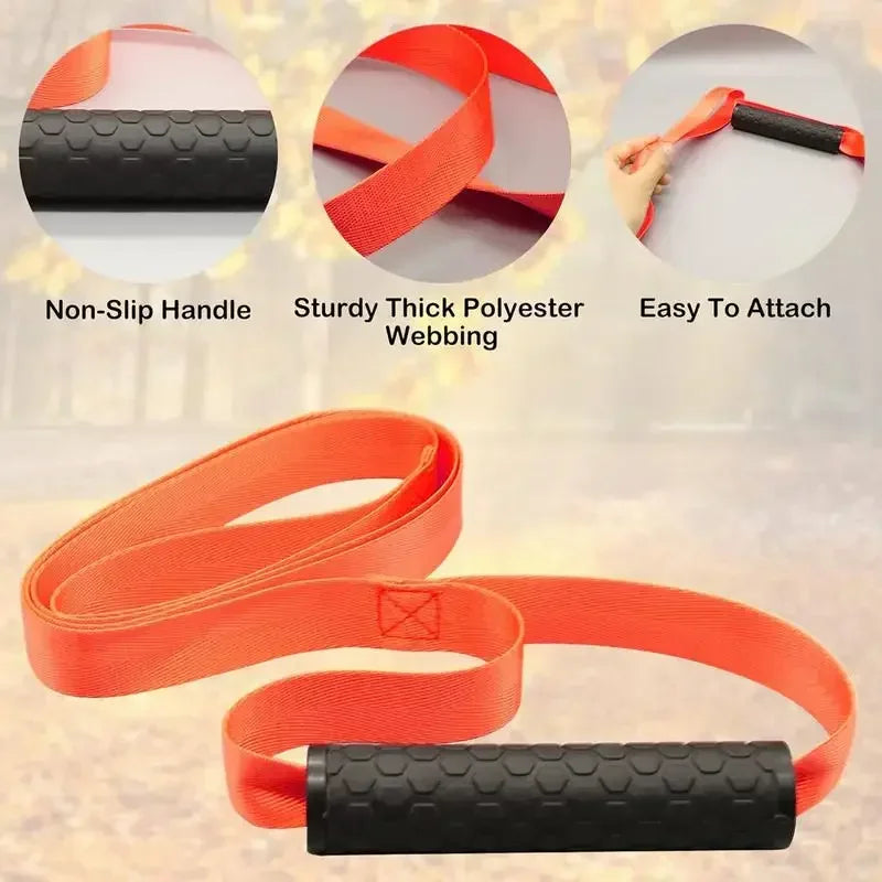 Durable Deer Drag Harness – Hunting Game Puller Belt with Handle