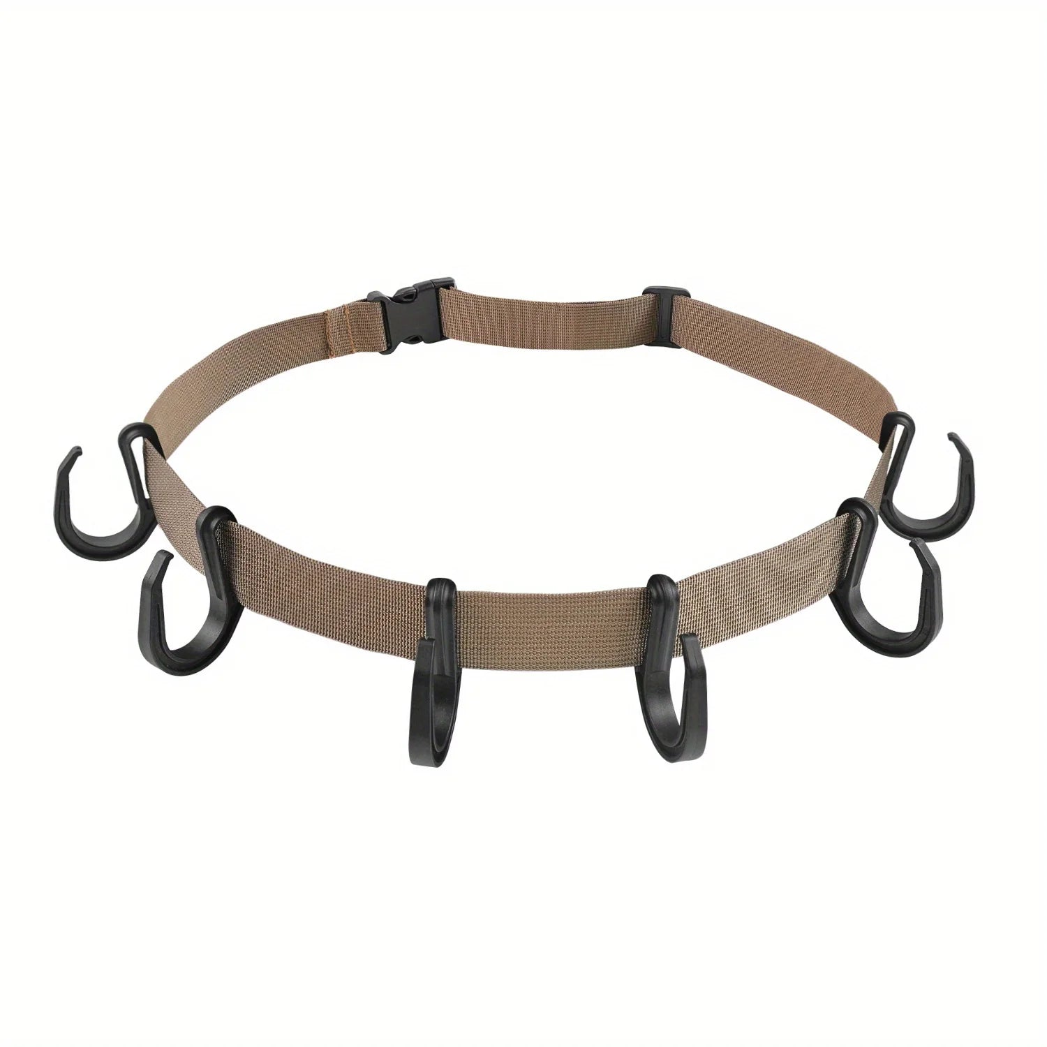 Tree Stand Gear Hanger Strap – Multi-Hook Accessory Holder for Hunting & Camping