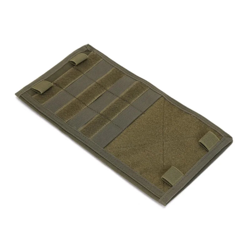 Tactical Vehicle Sun Visor Organizer Panel Double-sided Outdoor Sundries Storage Bag EDC Utility Tool Pocket Hiking Accessories