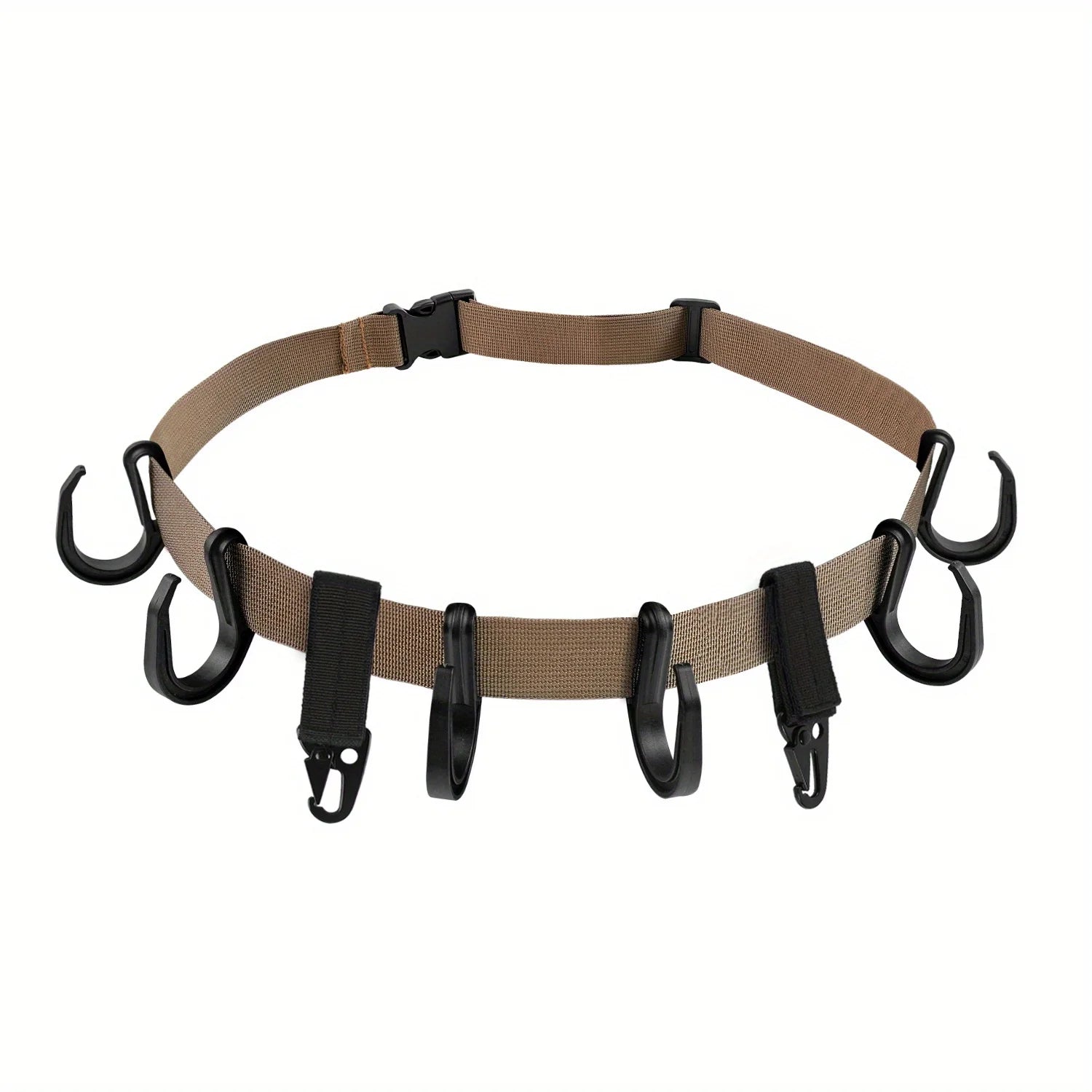 Tree Stand Gear Hanger Strap – Multi-Hook Accessory Holder for Hunting & Camping