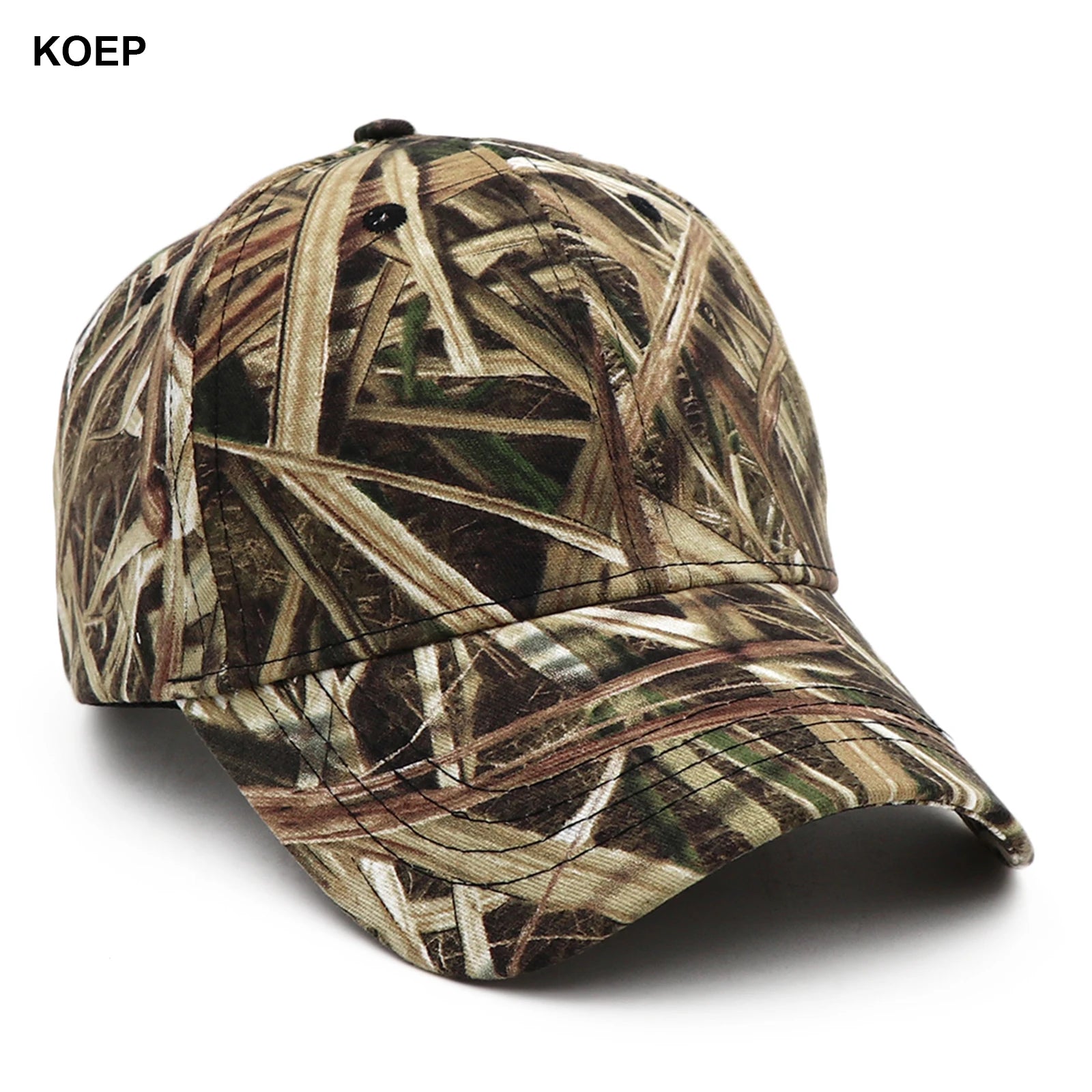 Men’s Camo Hunting Cap – Jungle Reed Snapback